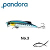 Pandora Pulsar 9.5cm 13gr  Maket Yem