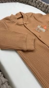 ÇİÇEKLİ TAVŞANLI TULUM 3 LÜ SET
