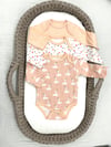 KUGU BASKILI BADİ - 3 LÜ SET