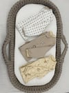 UÇURTMALI AYI VE ÇİZGİ DESENLİ TULUM 3 LÜ SET