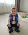 Erkek Bebek TakımCool Dude Serisi Erkek Bebek 3'lü Kombin Takım Saks Mavi