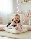 Kız Bebek Minnie Mouse Temalı Yelekli Takım Pembe