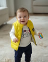 Kız Bebek TakımKız Bebek Sarı Şişme Yelekli 3'lü Takım Sarı