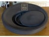 Mermer LavaboBazalt Siyah Katman Model Gizli Giderli Lavabo