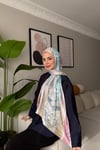 Alina Vual İpek  Şal -Mix