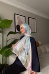 Alina Vual İpek  Şal -Mix