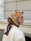 Asteria Çift Taraflı Twill Eşarp