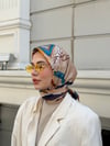 Asteria Çift Taraflı Twill Eşarp