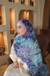 Azalea Pamuk Şal Lila
