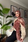Batik Aura Şal -Kahve