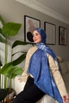 Batik Aura Şal -Mavi