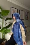 Batik Aura Şal -Mavi