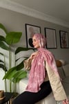Batik Aura Şal -Pembe