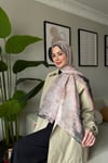 Batik Aura Şal -Pudra