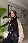 Batik Aura Şal -Siyah