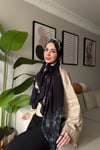 Batik Aura Şal -Siyah