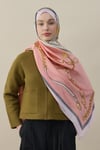 Elegant Links Vual İpek Şal Pembe