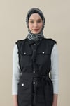 Etro Desen İpek Vual Şal Siyah
