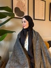 Etro Desen Kaşmir Omuz Şalı - Füme