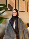 Etro Desen Kaşmir Omuz Şalı - Füme