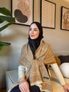 Etro Desen Kaşmir Omuz Şalı-Gold