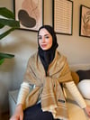 Etro Desen Kaşmir Omuz Şalı-Gold