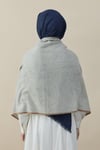 Etro Desen Kaşmir Omuz Şalı Gri