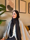 Etro Desen Kaşmir Omuz Şalı - Gri