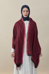 Etro Desen Kaşmir Omuz Şalı Kırmızı