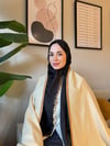 Etro Desen Kaşmir Omuz Şalı -Krem