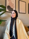 Etro Desen Kaşmir Omuz Şalı -Krem
