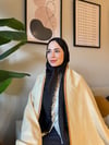 Etro Desen Kaşmir Omuz Şalı -Krem