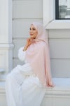 F Desen Premium Şal-Pudra