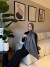 G Desen Kaşmir İpek Şal-Antrasit