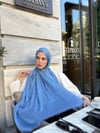 G Desen Premium Şal-Bebe Mavisi