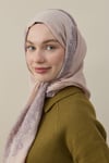 İthal Yün İpek Yargıcı Şal Somon