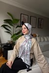 Lorien İpek Vual Şal-Siyah