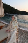 Luna Vual İpek Şal-Tarçın