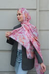 Marble Coton Şal-Pembe