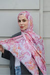 Marble Coton Şal-Pembe