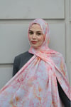 Marble Coton Şal-Pembe