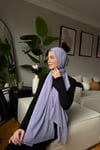 MÜSLİN ŞAL -AÇIK LİLA