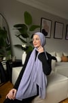 MÜSLİN ŞAL -AÇIK LİLA