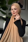 MÜSLİN ŞAL -CAMEL