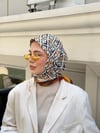 Olive Çift Taraflı Twill Eşarp-Turuncu