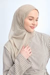 ORGANIC TOUCH VİSKOZ ŞAL - AÇIK VİZON