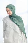 ORGANIC TOUCH VİSKOZ ŞAL - ÇAM YEŞİLİ