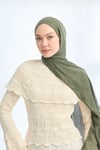 ORGANIC TOUCH VİSKOZ ŞAL - KOYU HAKİ