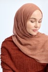 ORGANIC TOUCH VİSKOZ ŞAL - SOĞAN KABUĞU