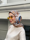 Riviera Çift Taraflı Twill Eşarp